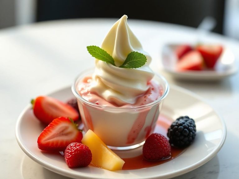 Froyo Sundae with Fruit