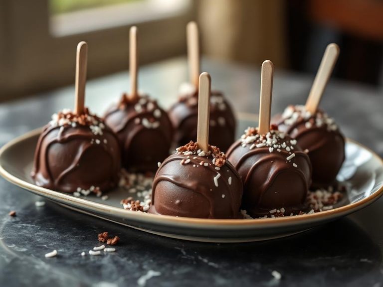 Frozen Chocolate Pops