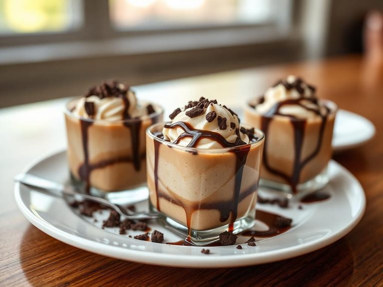 Frozen Coffee Dessert