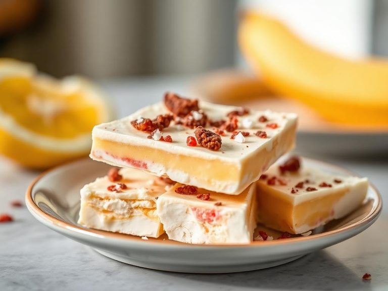 Frozen Creamsicle Bark