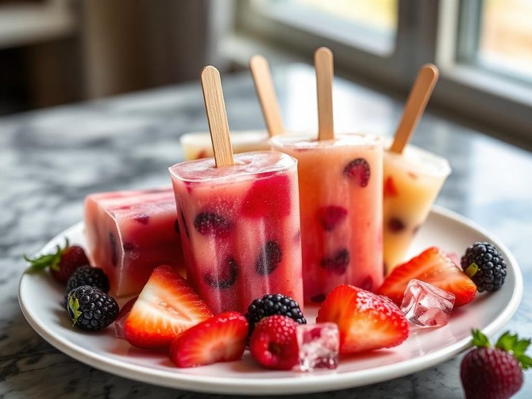 Frozen Fruit Pops