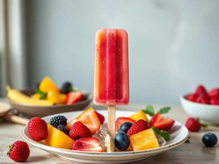 Frozen Fruit Popsicle Base