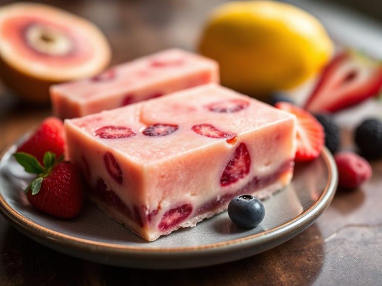 Frozen Fruit Sorbet Bar