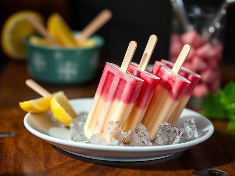 Frozen into teething popsicles