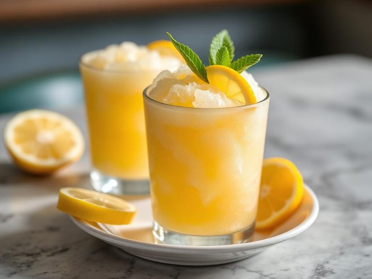 Frozen Lemonade Slush