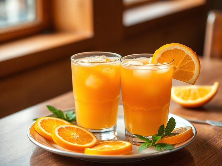 Frozen orangeade
