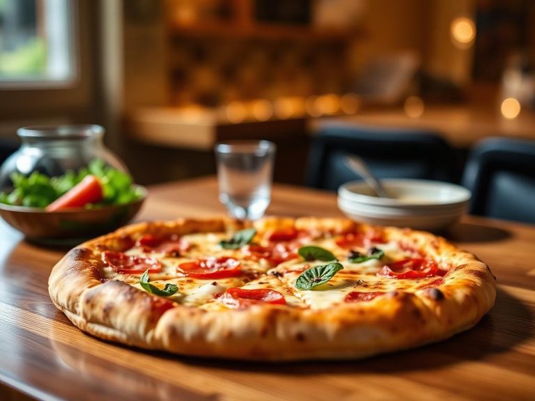 Frozen pizza night
