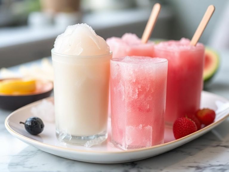 Frozen slush or ice pop ingredient