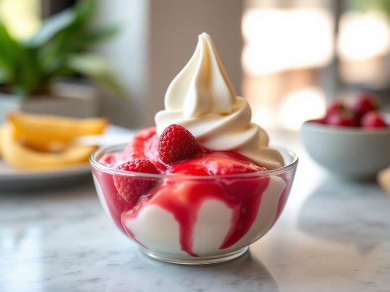 Frozen yogurt