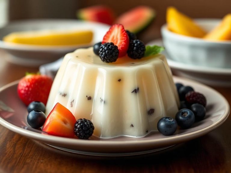 Fruit and Cottage Cheese Gelatin Mold