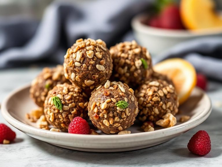 Fruit and nut energy balls