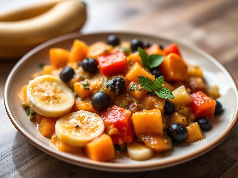 Fruit and veggie puree mix-in