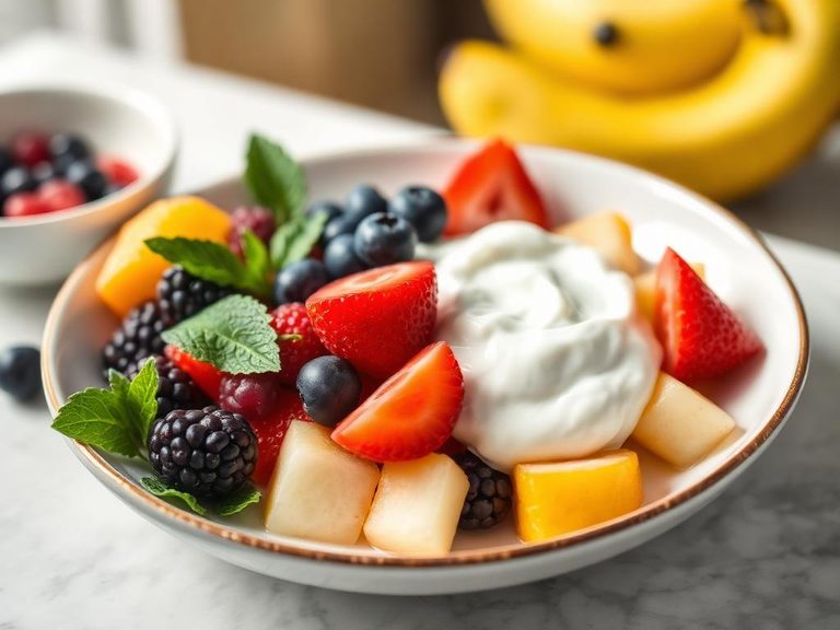 Fruit and Yogurt Bowl