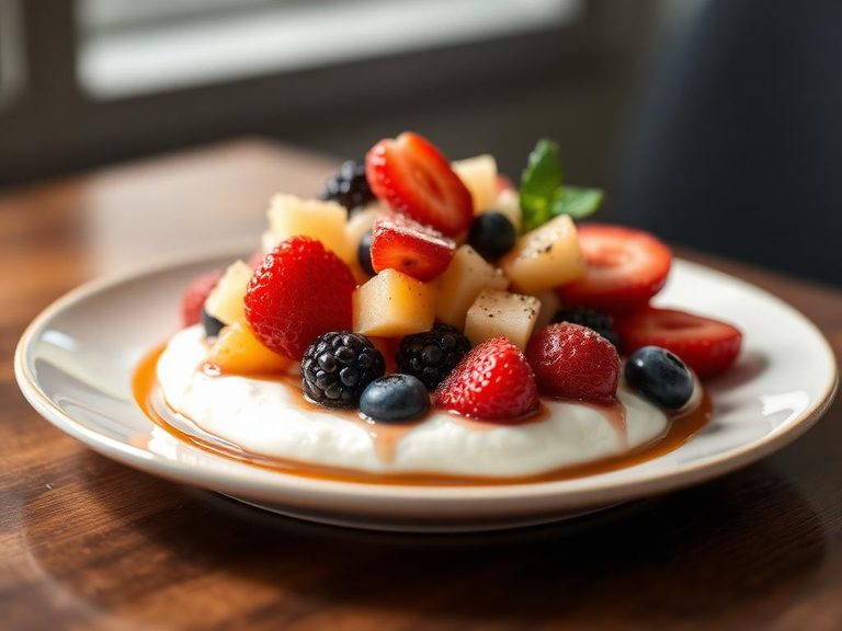 Fruit and Yogurt Parfait