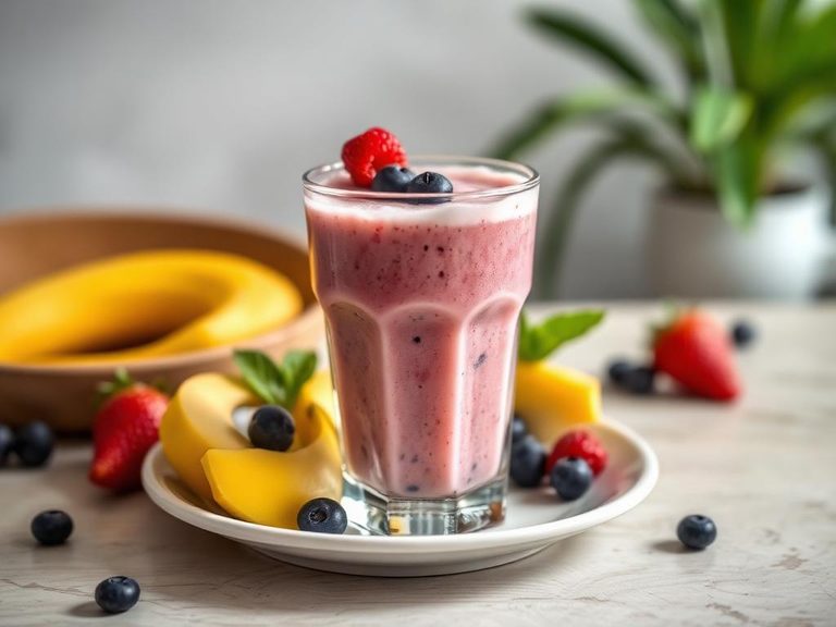 Fruit and Yogurt Smoothie