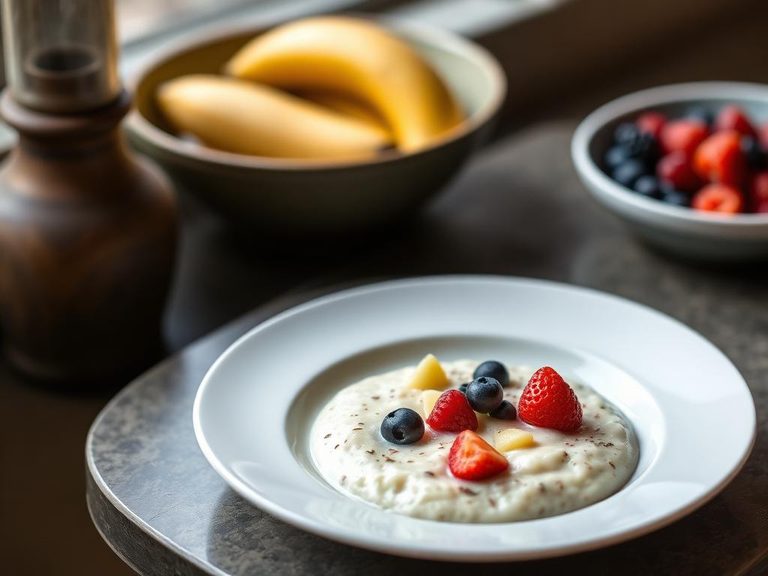 Fruit-Blended Baby Porridge
