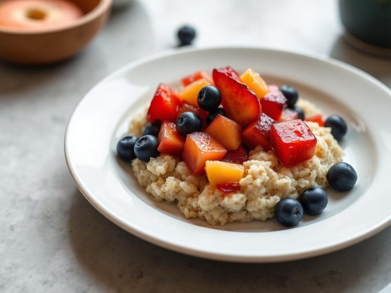 Fruit Compote for Oatmeal