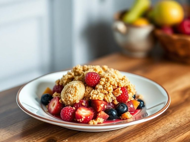 Fruit Crumble Topping