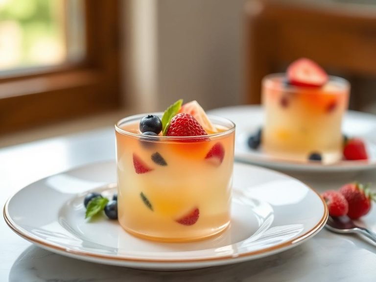 Fruit-Flavored Gelatin Dessert