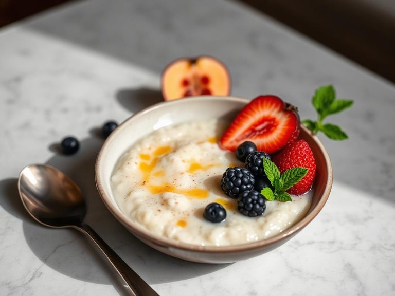 Fruit-Infused Baby Porridge