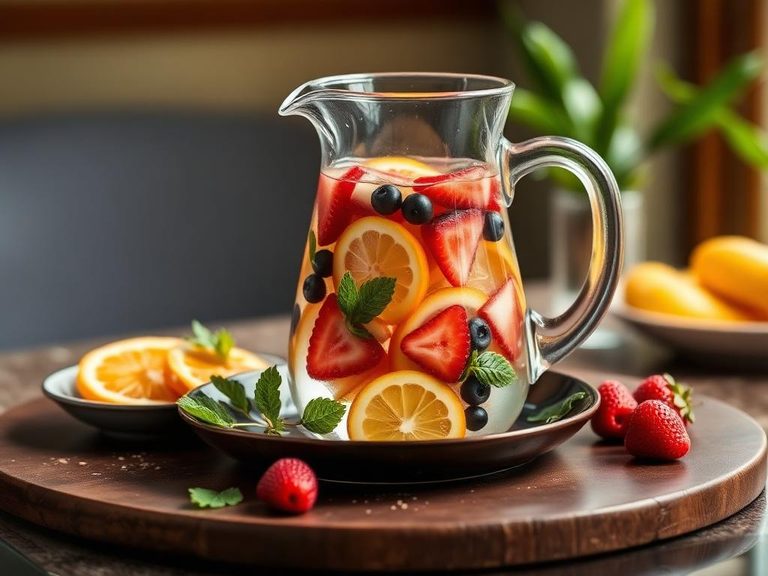 Fruit-Infused Water Pitcher