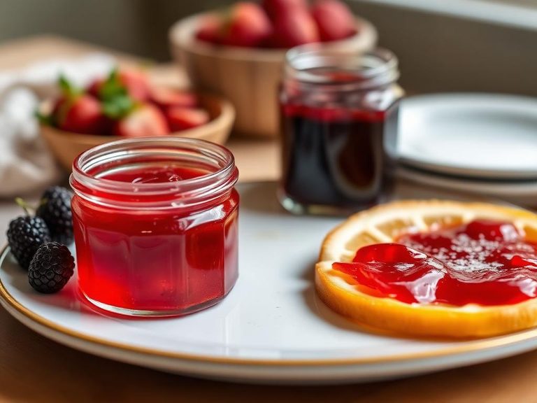 Fruit jam and jelly