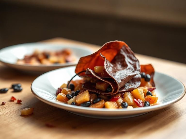 Fruit leather in trail mix