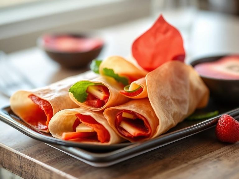 Fruit leather wraps