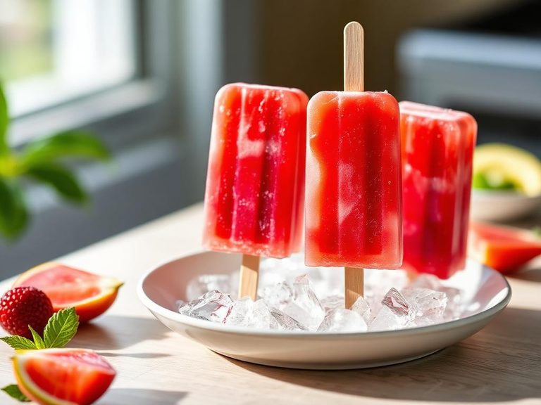 Fruit Punch Popsicles