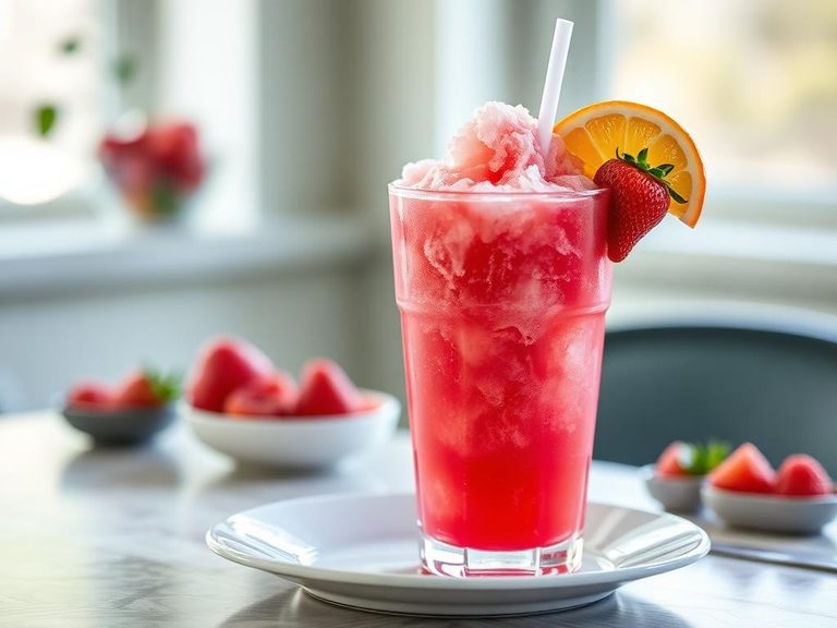 Fruit Punch Sherbet Float
