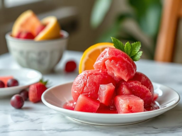 Fruit Punch Sorbet