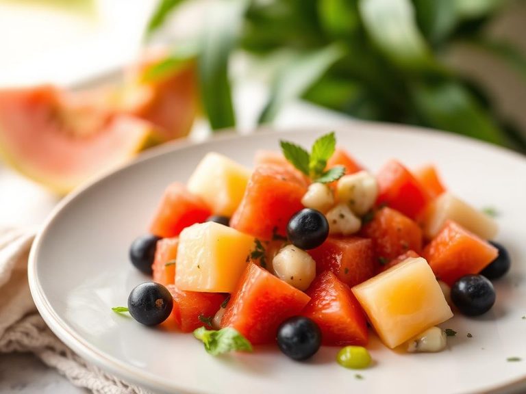 Fruit Salad with Pummelo Segments
