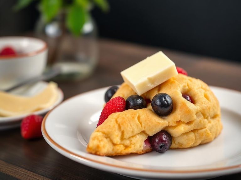 Fruit Scone with Butter