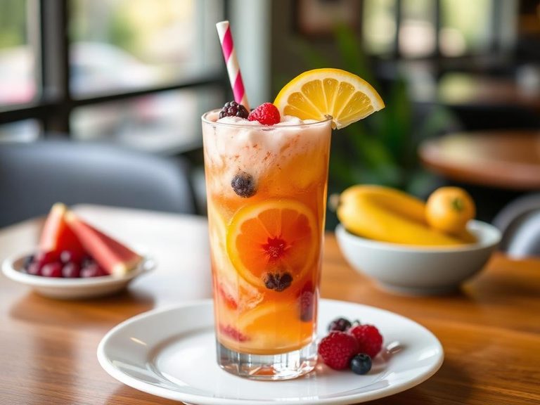 Fruit Soda Float