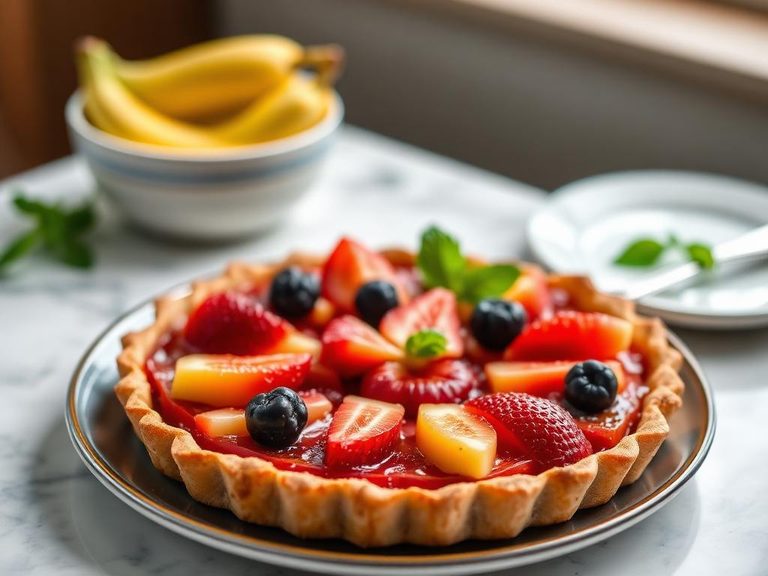 Fruit Tart Pizza
