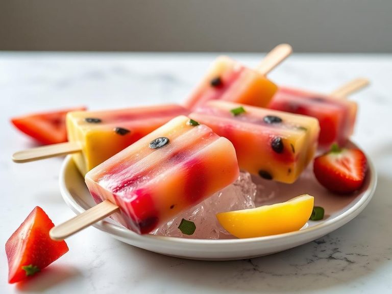 Fruit & Veggie Popsicles