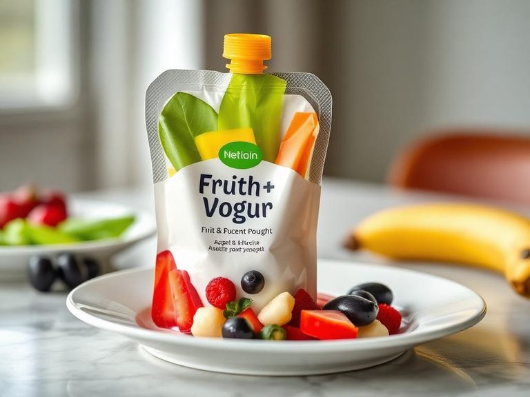 Fruit & Veggie Yogurt Pouch