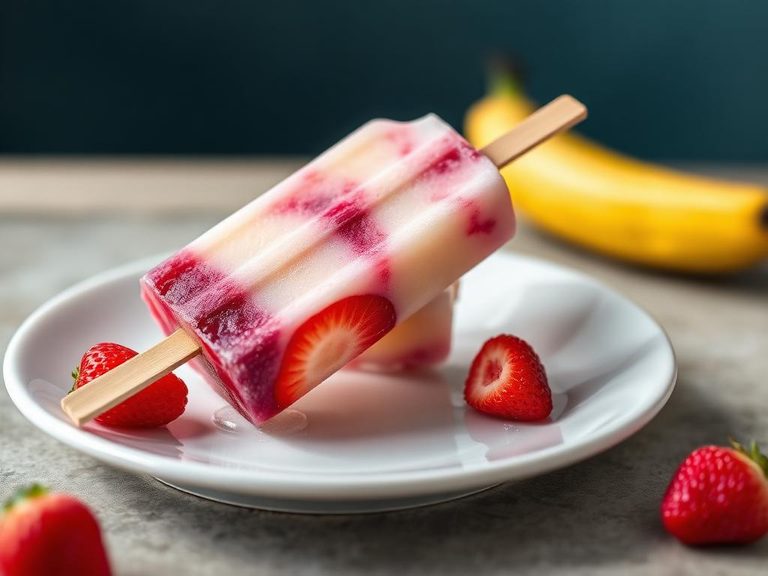 Fruit Yogurt Popsicle (for older babies/toddlers)