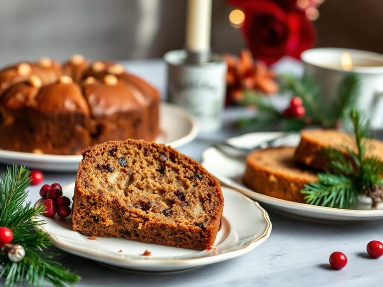 Fruitcake and holiday baking