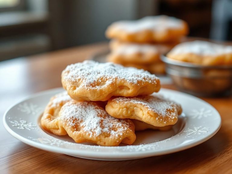 Frybread with Powdered Sugar