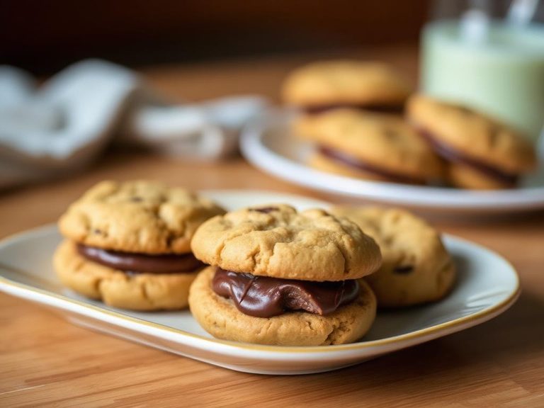 Fudge-Stuffed Cookies