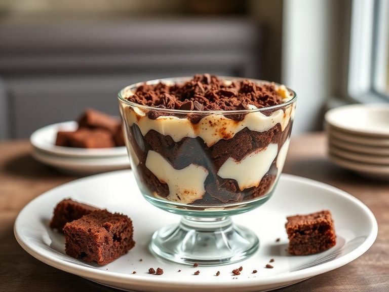Fudgy Brownie Trifle