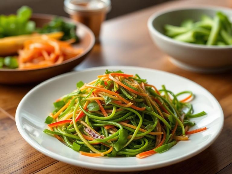 Gỏi rau cải