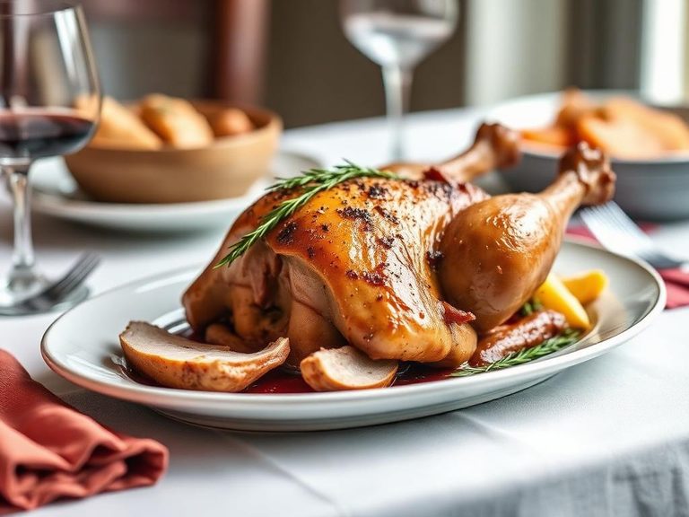Gänsebraten (German Roast Goose)