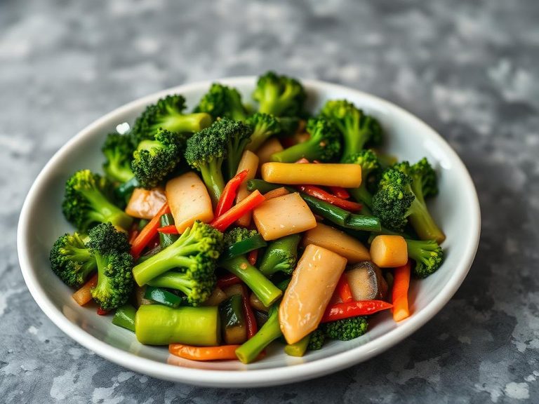 Gai Lan stir-fry