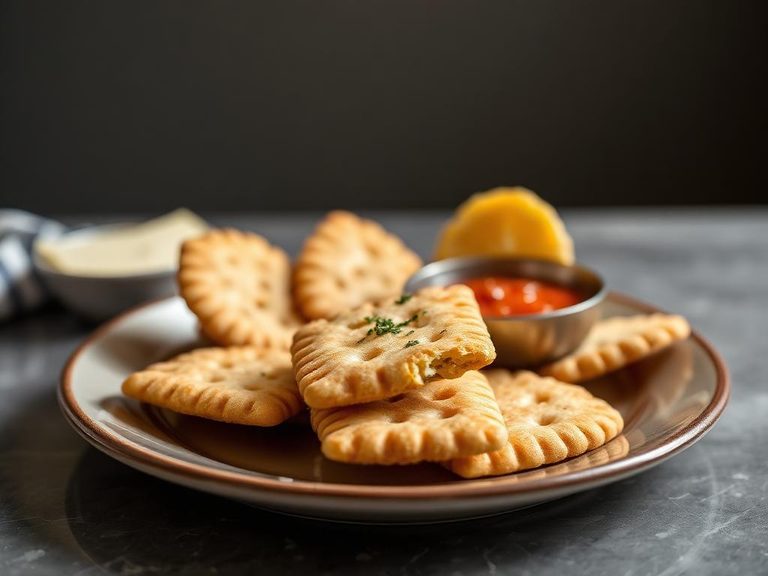 Galletas con queso