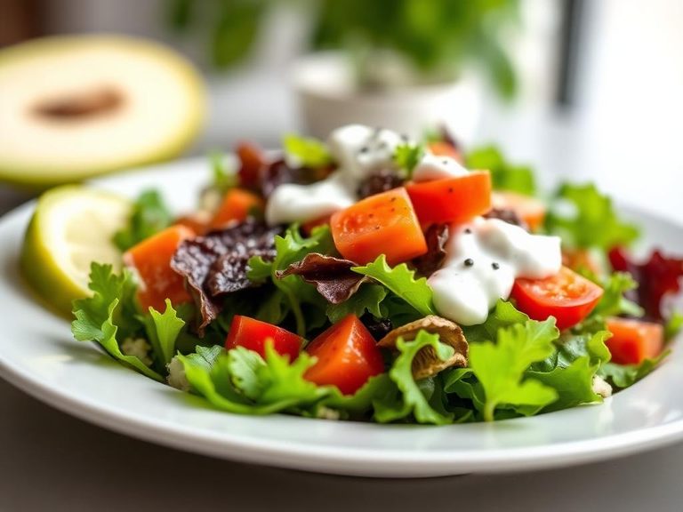 Garden Salad with Ranch
