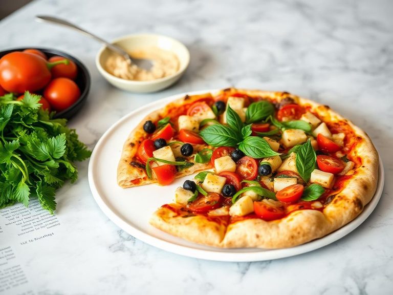 Garden Vegetable Pizza