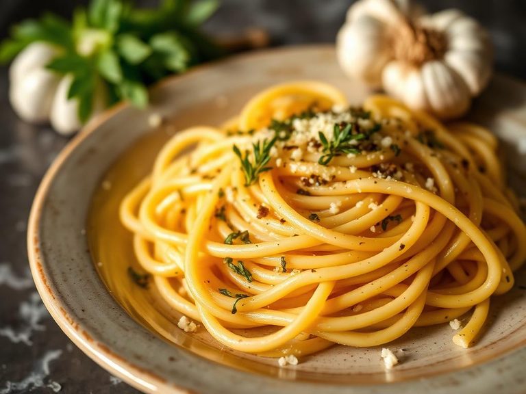 Garlic and Olive Oil Pasta (Aglio e Olio)