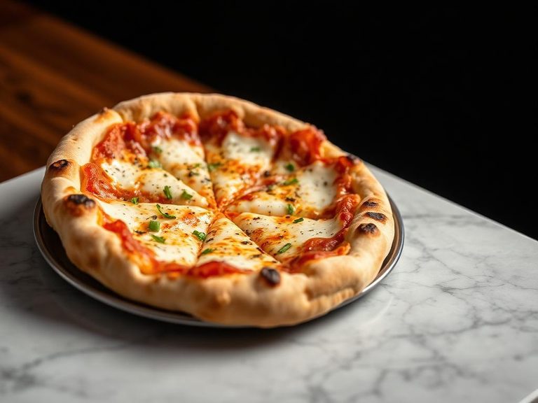 Garlic Cheese Pizza